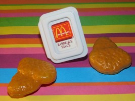 VINTAGE Fisher Price Fun with Food McDonalds Chicken McNugget Barbeque BBQ Sauce - £11.89 GBP