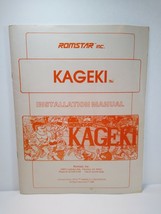 Kageki Arcade Manual Romstar Original 1988 Video Game Instructions Repai... - £11.13 GBP