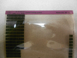 1995 MERCEDES Central Locking System Model 210 Microfiche BOOK 95 OEM FA... - $106.60 MXN