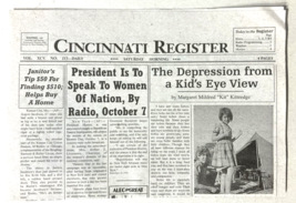 (1) American Girl Kit Cincinnati Register Newspapers from Reporter Accessories - £4.47 GBP