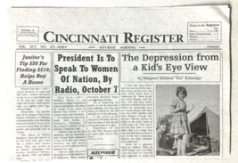 (1) American Girl Kit Cincinnati Register Newspapers from Reporter Acces... - $5.69