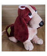 Hush Puppies Beanbag Plush Basset Hound Applause Dog W/ Tags 5&quot; Garnet - $221.81 MXN