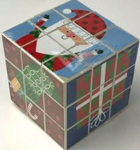 3D Puzzle Cube Christmas Holiday Different Design on 6 Sides Mental Chal... - $6.83 CAD