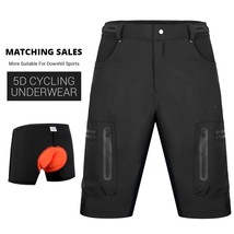 Outdoor  Cycling Shorts MTB Downhill Trousers Mountain Bike Bicycle Shorts Zippe - £96.47 GBP