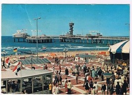 Holland Netherlands Postcard Scheveningen Promenade met Pier - £1.70 GBP