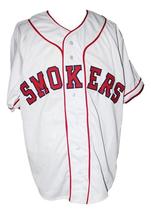Custom Name # Tampa Smokers Retro Baseball Jersey Button Down White Any Size image 4