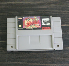 Taz-Mania Super Nintendo SNES, 1993 Taz Authentic Game Cartridge Only - £11.08 GBP