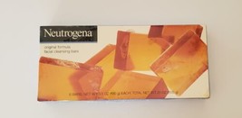 NEW 6 Pck Neutrogena Transparent Facial Bar Soap Original Formula FULL S... - £19.21 GBP