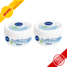 Highly effective Moisturizing Cream for Skin Care Nivea Soft 2 Packs 200 ml - $48.65 CAD