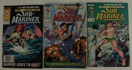 Vintage Marvel Comic Book Lot The Saga Of The SUB-MARINER Issues 1-5 1988-1989 - £9.08 GBP
