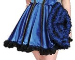 Saloon Girl Showgirl Costume (Medium, Blue) - £168.67 GBP+