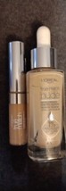 2 Pc Loreal True Match Nude Tinted Serum Foundation &amp; Concealer (MK 3/1) - £15.80 GBP
