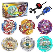 Metal Master Fusion Gyro Toys For Kids, 6 Pieces Battling Top Battle Burst High  - £34.25 GBP