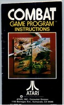 Atari 2600 Game Program Instructions Combat Manual Booklet Only - $14.84