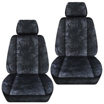 Front set car seat covers fits 2006-2020 Honda Ridgeline    kryptec charcoal - £50.97 GBP+