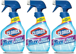 The Clorox Company Tilex Daily Shower Cleaner Spray, Bleach Free (3 Pack), 32 Fl - £25.76 GBP
