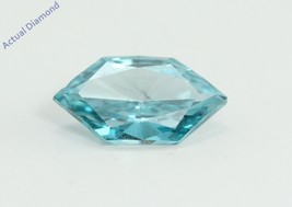 Marquise Duchess Loose Diamond (0.69 Ct Blue(Irradiated) VS1) IGL  - £907.28 GBP