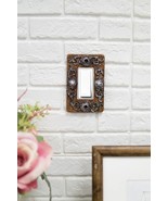 Set of 2 Western Stars And Lace Scroll Art Wall Single Gang Rocker Switc... - $34.24 CAD