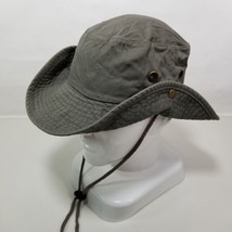 Gelante Bush Hat - Beige Outback Safari Camp Hat - S/M Small Cotton - £18.39 GBP
