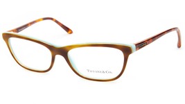 New Tiffany &amp; Co. Tf 2078 8164 Light Havana Eyeglasses Frame 53-16-140 B33 Italy - £88.25 GBP