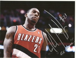 J.J. Hickson Signed Autographed Glossy 8x10 Photo - Portland Trail Blazers - €13,12 EUR