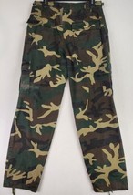 Game Winner Pants Mens Large Camo Cargo Outdoor Hunting Distressed Sport... - $39.59