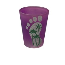 Coastal Charm Flagler Beach Inspired Purple Shot Glass - $18.62