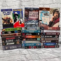 Lot Of 29 VHS War Movies The Great Escape Nuremberg Trials World War II ... - £27.68 GBP