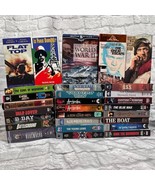 Lot Of 29 VHS War Movies The Great Escape Nuremberg Trials World War II ... - £27.08 GBP