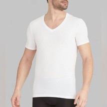 NEW TOMMY JOHN Second Skin V-neck White Modal T-shirt (Size 4XL) - $29.95