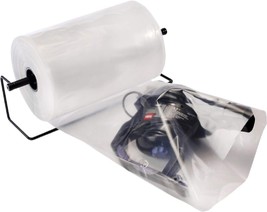 Clear Poly Tubing Tube Plastic Bag Polybags Custom Bags on a Roll 2-mil ... - £83.21 GBP+