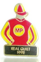 REAL QUIET - 1998 Kentucky Derby Winner Jockey Silks Pin - £15.72 GBP