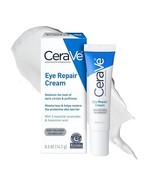 [2 PACK] CeraVe Eye Repair Cream for Dark Circles &amp; Puffiness 0.5fl oz/1... - $267.04 MXN