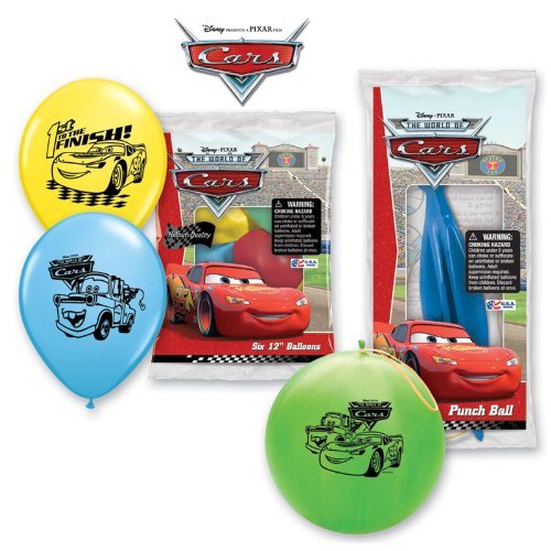 Pioneer Worldwide The World of Cars Latex Balloons (6ct) - $3.99