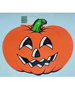 1990&#39;s Beistle Halloween Jack O Lantern Pumpkin Die Cut Decoration New - £11.94 GBP