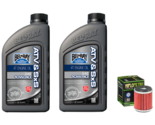 Bel-Ray 10W-40 ATV &amp; SxS Oil &amp; Filter Change Kit 09-24 Yamaha YFZ450R YF... - $40.68
