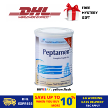 2 X 400g Nestle Peptamen Complete Peptide Diet Vanilla Flavor Free Dhl Shipping - $121.35