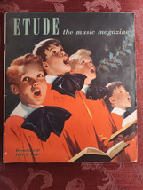 Rare ETUDE music Magazine December 1948 Jean Sibelius Alexander Tcherepnine - £16.91 GBP