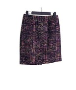 ANN TAYLOR PETITE Size 0P Purple Tweed Pencil Skirt - $12.16