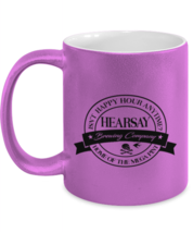 Johnny Depp Mugs Johnny Depp Hearsay Brewing Pink-M-Mug  - £14.63 GBP