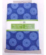 4 Pack Wild Apple 100% Cotton Fabric 1 Yard Each Blue Deco Nature - £23.56 GBP