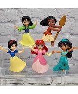 Disney Princesses Lot Of 5 Figures Mulan Moana Snow White 2020 McDonald&#39;... - $11.88