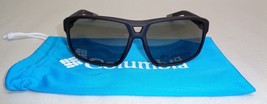 Columbia BLACK RIDGE Matte Black Smoke 100% UV Sunglasses New Womens Eye... - £101.95 GBP