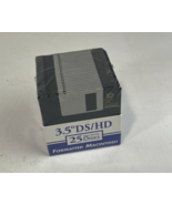 25 High Density DS HD 3.5&quot; Floppy Diskettes Macintosh Formatted Brand Ne... - €17,16 EUR