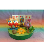 Alice in Wonderland Cake Topper / Table Decor 6&quot; Styrofoam Base OOAK - £17.71 GBP