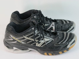 Mizuno Wave Lightning 7 Volleyball Shoes Women’s Size 10.5 US EUC Black - £30.20 GBP