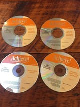 4 Disc Achieve Grades 1-3 Phonics Reading Writing Learning Company Softw... - $14.99