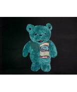12&quot; Grateful Dead Jazz Turquoise Plush Bear With Tags Liquid Blue Extra ... - £77.84 GBP