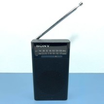Sony ICF-P26 Portable Pocket FM/AM Radio Built-in Speaker, Black, Tested... - $18.04