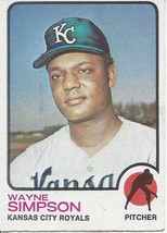 1973 Topps Wayne Simpson 428 Royals VG - £0.78 GBP